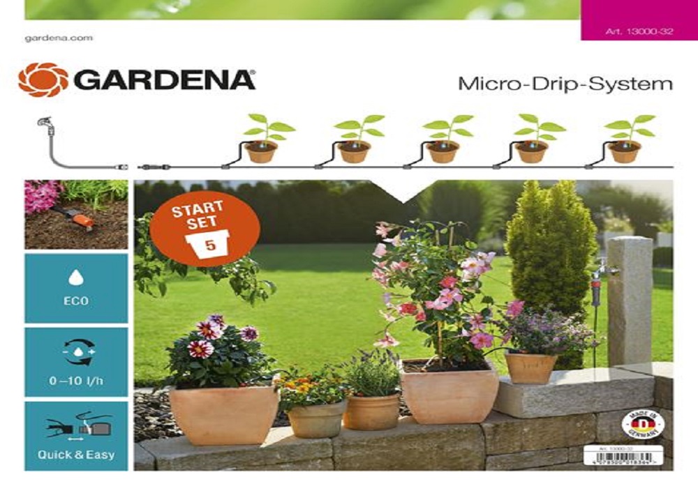 Gardena "MDS"prad. rinkinys gėlių vazonams S